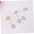 10pcs Silver Tall Menu Picture Shape Photo Decoration Mini Number