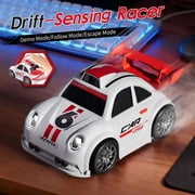 Mini RC Racing Cars with Camera, RC Drift Car with Follow, Escape, One-Click Demo Mode, Real-time Video Transmission Allows for Taking Photos (A)