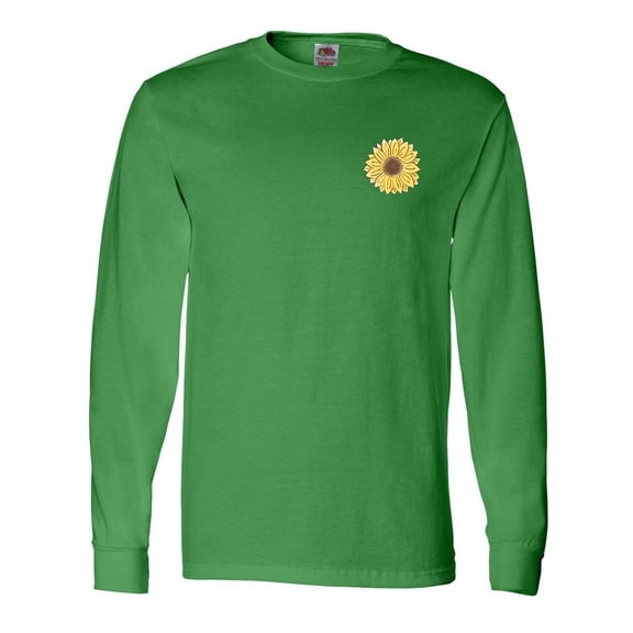 Inktastic Pocket Full of Sunshine Sunflower Long Sleeve T-Shirt