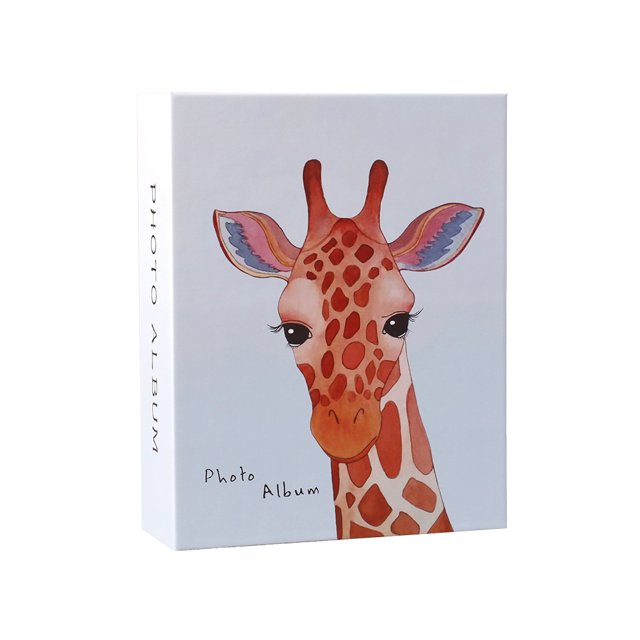 Wosthever Álbum de fotos de 6 pulgadas, 100 hojas, colección de fiesta de PVC de dibujos animados, libro de almacenamiento, organizador de Almacenamiento y organización del hogar Tipo 1