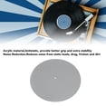 thumbnail image 3 of Acrylic Turntable Mat, Replacement Acrylic Record Platter Slipmat for 12 Inch Record Player, Anti Dust Anti Static Slipmat, Universal Turntable Slip Mat, 3 of 7