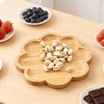 thumbnail image 6 of Serving Platters Wooden Charcuterie Boards for Party Food Dish Rectangle Acacia Wood Trays Home Decor Cheese Board Snack Appetizer Plates Rectangular Kitchen Dinner Platter Cookie Dessert Tray, 6 of 6