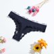 thumbnail image 1 of Tanga de algodón para damas, ropa interior de cintura baja para niñas, pantalones de tanga de encaje para mujer, 1 of 5