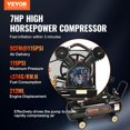 thumbnail image 2 of STAWAY 21 Gallon Gas Powered Air Compressor, 7HP, 9CFM@115PSI, Durable & Mobile, Ideal for Construction & Outdoor Projects, Fast Inflation, 2 Tools Support, 2 of 8