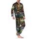 thumbnail image 2 of Balery Charming Garden Patio Pijama para Hombre de Dos Piezas con Manga Larga, Conjunto de Dormir y Descanso Suave con Bolsillos-X-Large, 2 of 7