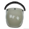 Bubble Shield 3 Snap Motorcycle Helmet Visor Wind Shield High Strength PC Lens