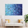 thumbnail image 4 of Jackson Pollock Blue Poles Canvas Wall Art Picture Print Wall Art Poster Painting Canvas Posters Artworks Gift Room Aesthetic 24x36inch(60x90cm), 4 of 6