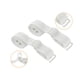 thumbnail image 4 of SOSTEN CHIC para Mujeres, Tirantes Ajustables, Banda Elástica de Flores, Color Blanco, 4 of 5