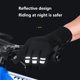 thumbnail image 2 of Guantes térmicos de invierno con código L, para hombres, mujeres, clima frío, ciclismo, senderismo, correr, guantes impermeables a prueba de viento para pantalla táctil,, 2 of 4