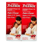 Children's Tylenol Oral Suspension, Grape (4 oz., 2 pk.)