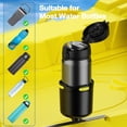 thumbnail image 5 of Acoretoas Kayak Cup Holder with Rubber Tab, Multifunctional Kayak Water Bottle Holder Drink Holder, Kayak Accessories for Fishing, Yellow, 5 of 6