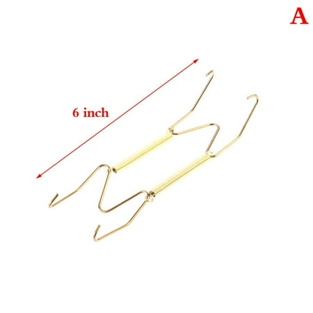 

W-shape U-shape invisible spring hanger plate hook wall display plate hanger W-shape plate spring holder invisible hook