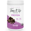 Tone It Up Plant Based Chocolate Protein Powder - Organic Pea Protein for Women - Sugar Free, Gluten Free, Dairy Free and Kosher - 15g of Protein x 28 Servings - 1.54 lbs