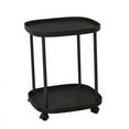 thumbnail image 1 of Double Layer Bedside Shelf,Luxury Bedside Shelf Double Double Layer Sofa Side Shelf Double Layer Bedside Table Effortless Installation, 1 of 10