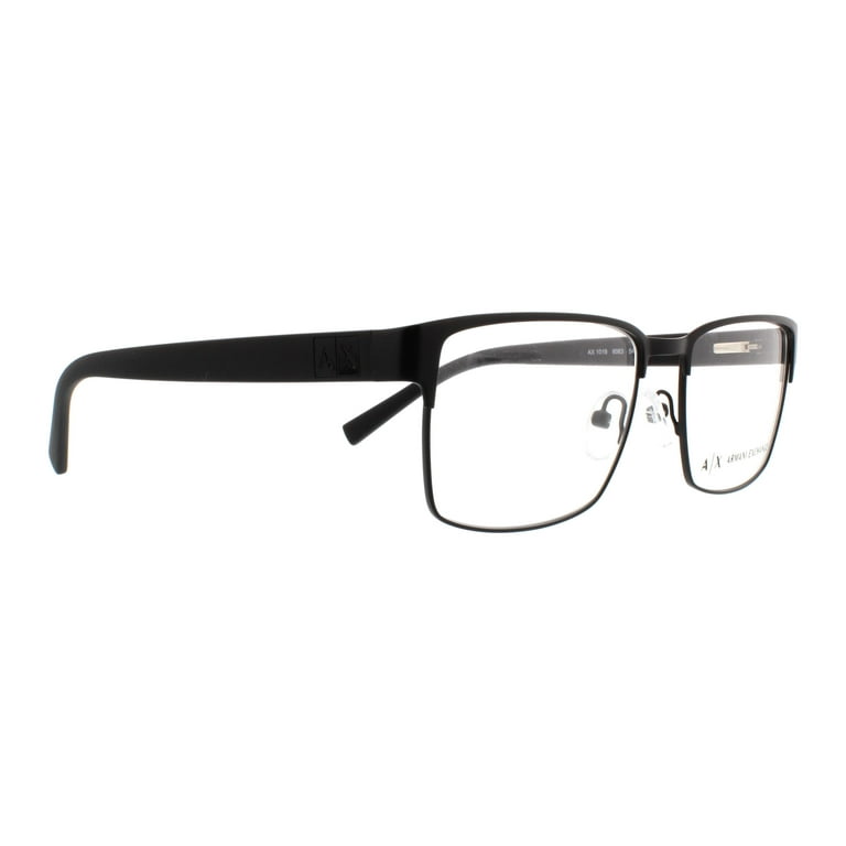 A X ARMANI EXCHANGE Men s AX1019 Square Prescription Eyeglass