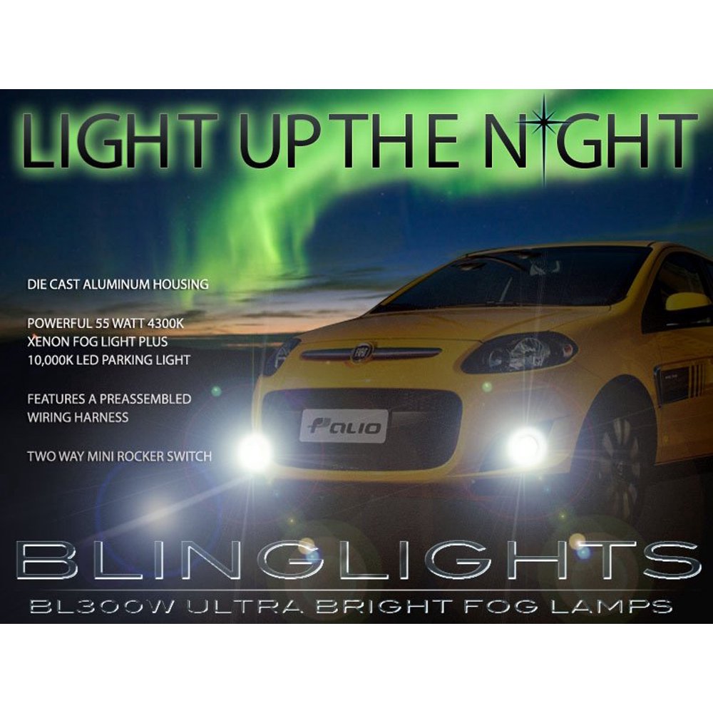 2012 2013 2014 Fiat Palio Xenon Driving Light Fog Lamp Kit - Walmart
