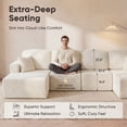 thumbnail image 5 of Furmax Modular U-Shaped Sectional Sofa – Tool-Free Assembly Multi-Seat Sofa Set for Living Room, Boneless Design Furniture, 5 of 7