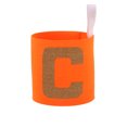 thumbnail image 5 of Brazalete de competición de líder de banda de capitán de fútbol para niños (naranja), 5 of 5