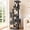 Dark Grey, variant on 31.5 in Cat Tree, Multi-Level Cat Tree Tower, Cat Tower with Sisal Scratching Posts, Condos, Plush Perches, Hanging Cat Toys, Light Gray