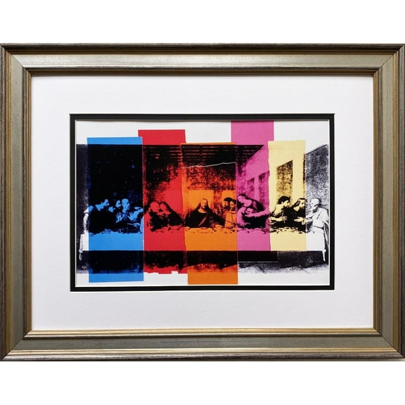 Andy Warhol "Details of the Last Supper" FRAMED Pop Art Generic