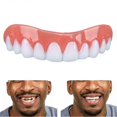 thumbnail image 3 of Simulation False Upper Tooth Teeth Whitening Strip Denture Brace Oral Care Toy, 3 of 5