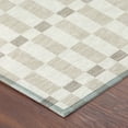 thumbnail image 3 of Addison Rugs Chantille Indoor/Outdoor Transitional Geometric Ivory Machine Washable Round Rug, 8' x 8', 3 of 8