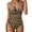 Brown, variant on RUTAYY Women's One Piece Swimsuits Push Up Slim Fit Quick Dry V Neck Resort Bodysuits Sporty Training Swimwear