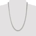 thumbnail image 2 of 925 Sterling Silver 5.5mm Curb Chain 22 Inch, 2 of 7