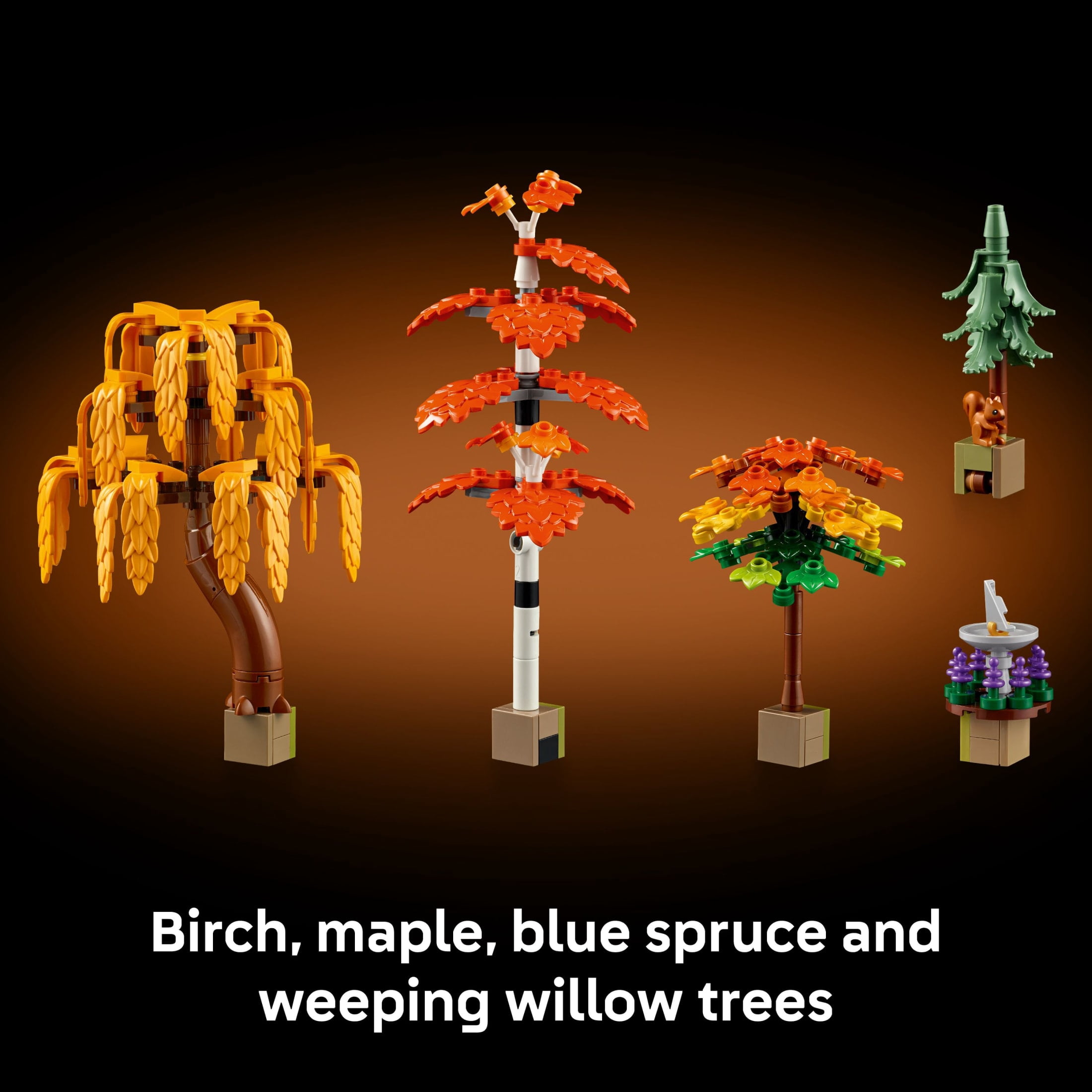LEGO Icons Autumn Cottage Garden Building Set for Adults, Ages 18+ - Whimsical Room Decor for Office, Bedroom, or Book Shelf - Building Blocks for Crafting Fans - Gift Idea for Birthdays - 11372
