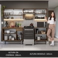thumbnail image 5 of Cocina Integral Completa Modular Madesa Emilly 229cm MG 15, 5 of 5
