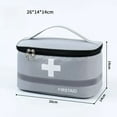 thumbnail image 3 of Blue Red Gray Small Medium and Large Emergency Medicine Storage Portable Travel Medical and Health Storage Bag, 3 of 5