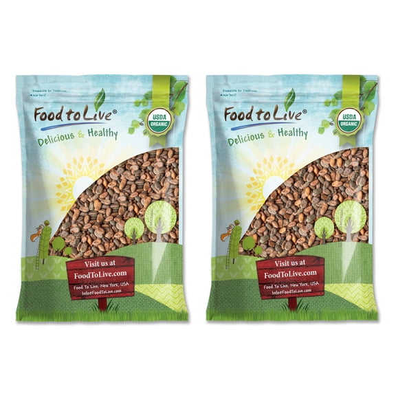 Organic Cacao Beans, 14 Pounds — Non-GMO, Raw, Vegan, Kosher — by Food to Live