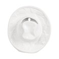 thumbnail image 4 of Jarrón de cerámica con forma de sombrero de vaquero, centro de mesa decorativo para el hogar, jarrón con forma de sombrero de temática occidental para Blanco, 4 of 9