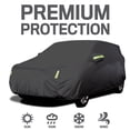 thumbnail image 2 of Housse de Voiture Complète avec Bande Réfléchissante Protection Solaire Anti-Poussière et Imperméable Résistante aux Rayures UV pour 4X4/SUV, 2 of 8