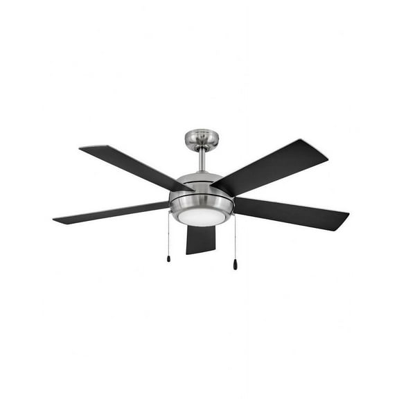 Hinkley Lighting - Croft - 52 Inch 5 Blade Ceiling Fan with Light Kit-Brushed