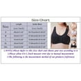 thumbnail image 3 of Bras for Women,Front Closure Bra with Adjustable Wide Support Straps for All Day Comfort and Style,Sports Bras for Women,Grey,M, 3 of 7