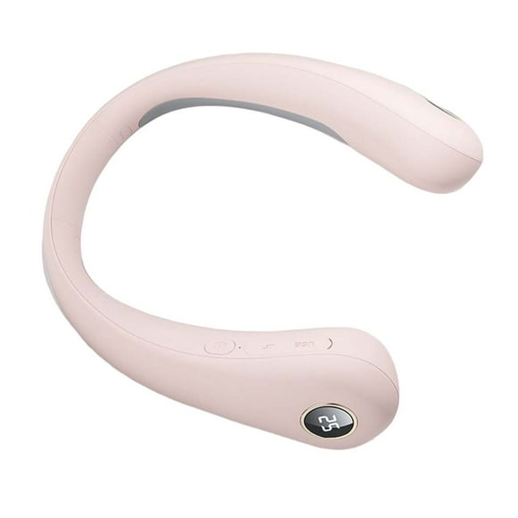 Toystoory Calentador de cuello, máquinas calentadas, fuente de alimentación móvil multifuncional para interiores y exteriores, calentadores colgantes Suministros térmicos Rosado 9600mA Toystoory HA071596-05