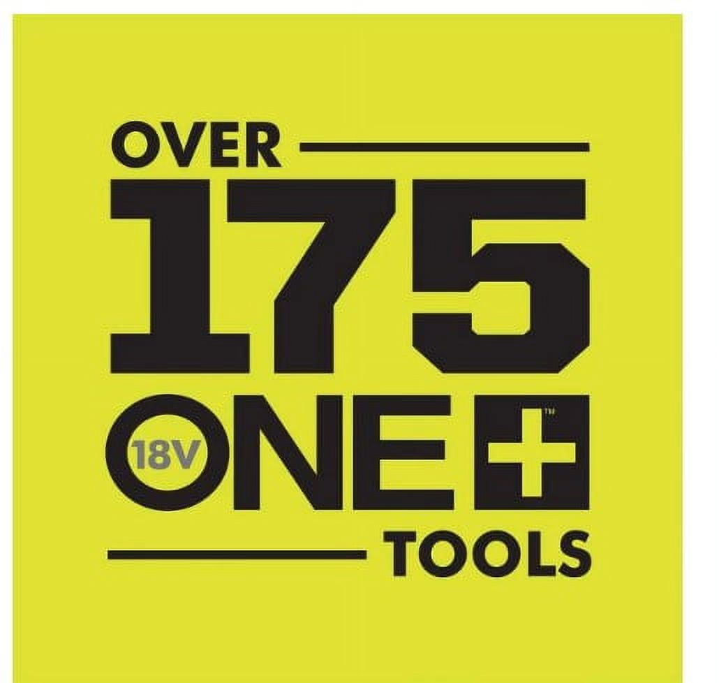 Ryobi 8” 18 Volt Battery Powered Power Hedge Trimmer, 2-in-1 Shear/Shrubber Tool