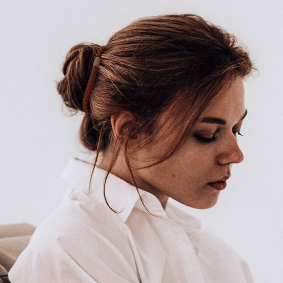 OULII Girls Ponytail Holders Assorted Color Polyester 15pcs