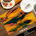 thumbnail image 3 of Marble Texture Placemats,Artwork Craft Liquid Technique Watercolor Washable Linen Table Mats for Kitchen Table Double Insulation Decor Dining Set Indoor Outdoor 12X18 in Set of 4, 3 of 6