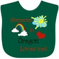 thumbnail image 3 of Inktastic Someone in Oregon Loves Me Boys or Girls Baby Bib, 3 of 4