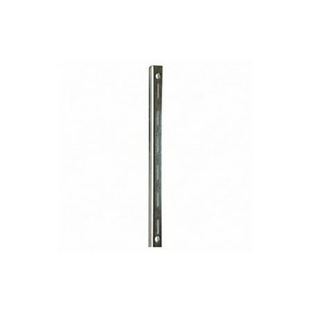 Econoco SS30/72 72" Heavyweight Single Slot with 1" Slots on 2" Centers (Pack of 10)