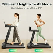 UREVO Foldi 3S Treadmill with Desk | Adjustable, Foldable, Smart Treadmill