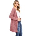 thumbnail image 2 of Sweet Dreams Cardigan (Mauve, Large), 2 of 3