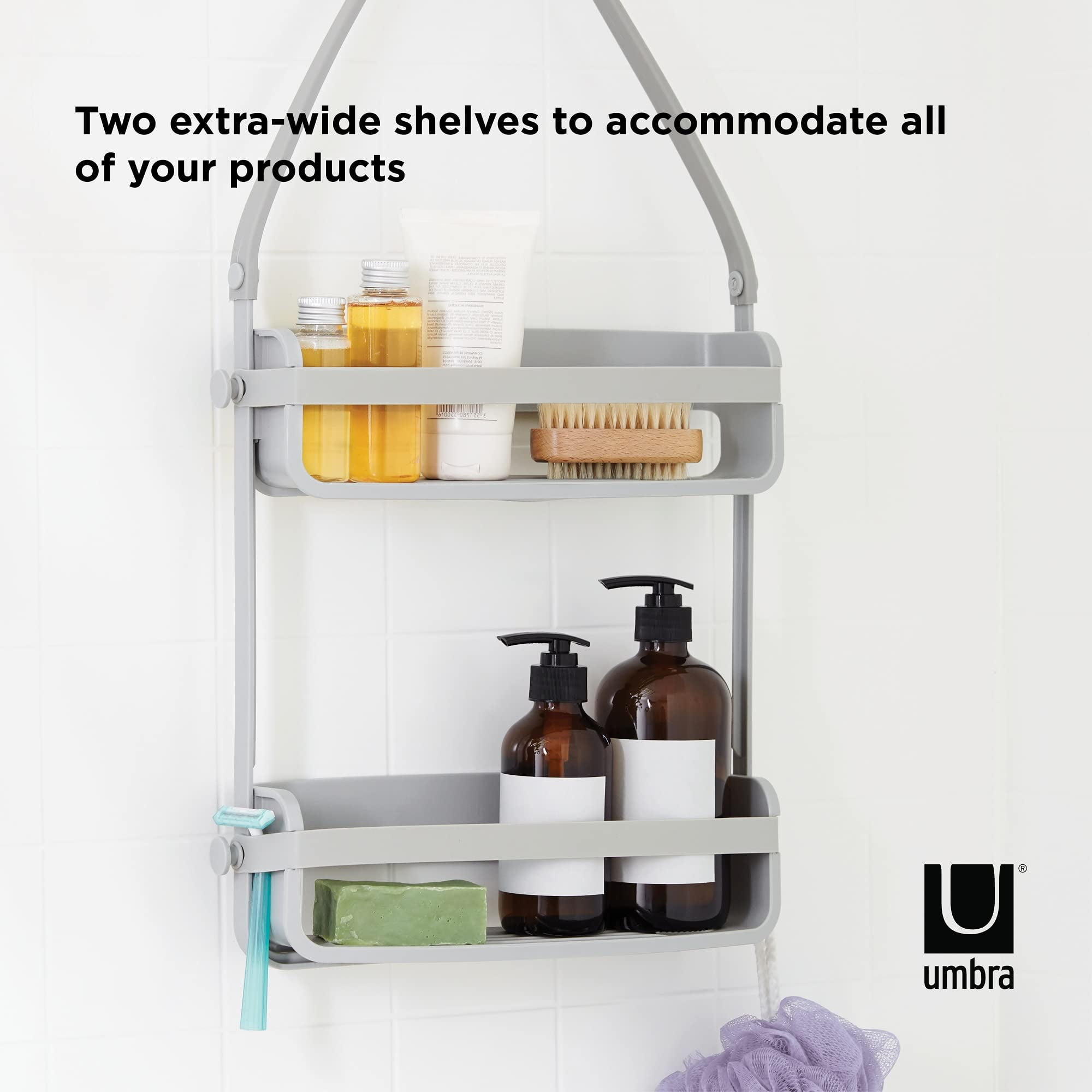 FLEX SHOWER CADDY GR - FRENCH