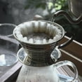 thumbnail image 4 of 1-4 Cup Coffee Filters White Paper,Coffee Makers and Drip Coffee Pots Junior Basket Style, Chlorine Free Coffee Filter,50 Count, 4 of 4