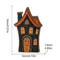 thumbnail image 2 of Halloween Wooden Ghost Tabletop Decor 1 Pack Vintage Rustic Wood Halloween Tabletop Sign for Home Party Mantel Shelf Desk Holiday Halloween Decoration Spooky Cute Trick or Treat Gift, 2 of 8