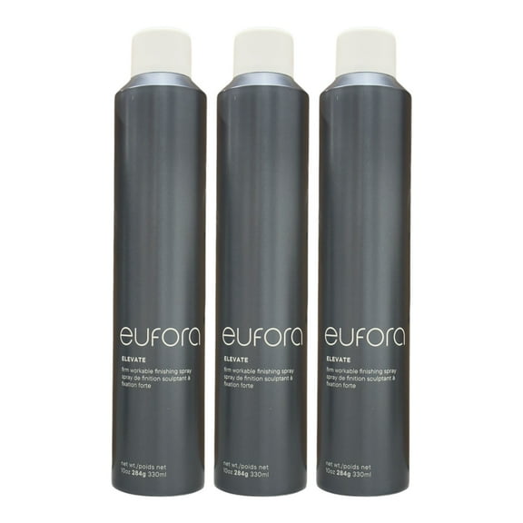 Eufora Elevate Firm Workable Finishing Spray 10 Oz (Pack of 3)