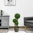 thumbnail image 3 of Topbuy 30" Topiary Three Ball Indoor and Outdoor Artificial Tree, 3 of 7
