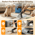thumbnail image 6 of VACFORE Little Mini Portable Carpet and Upholstery Spot Cleaner, Car/Auto, Sofa Detailer, with Self-Cleaning Tool, 6 of 9